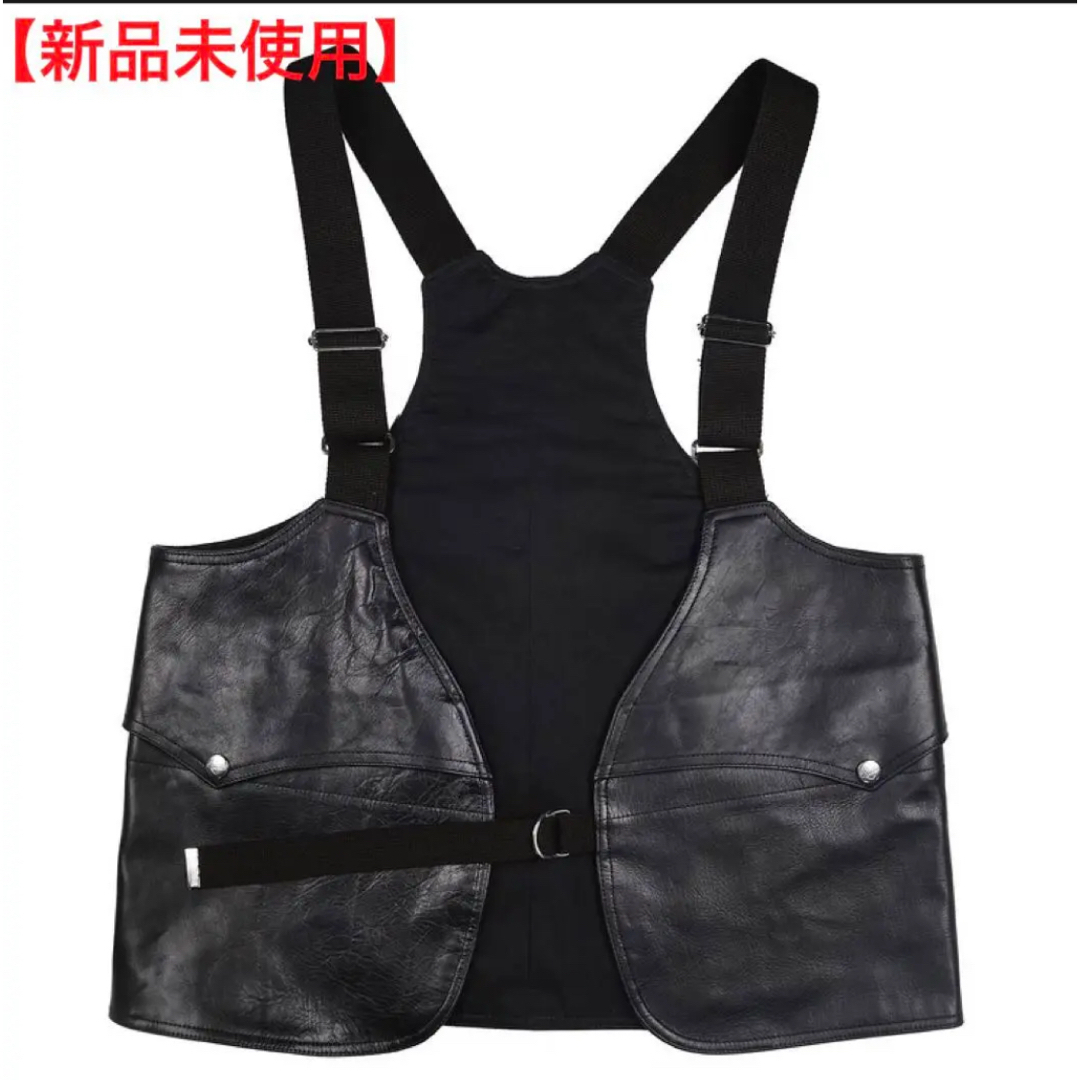 新品未使用】tatoo studio yamada レザー ベストの通販 by タカユキ's