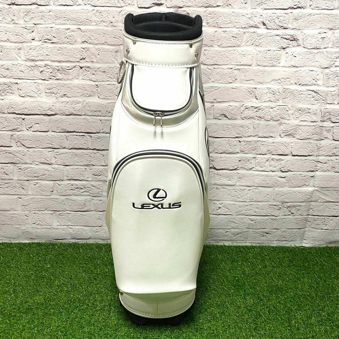 LEXUS - 【美品】レクサス LEXUS キャディバッグ ゴルフバッグ