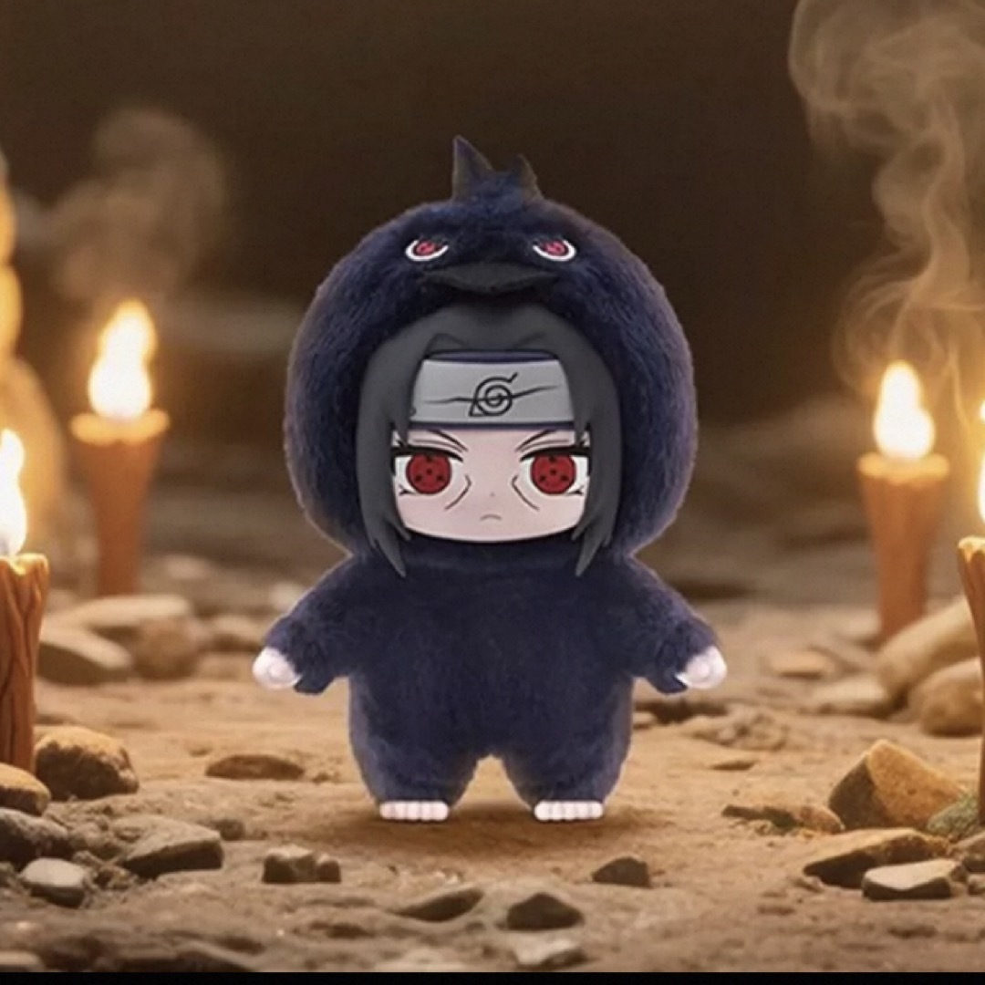 ナルト疾風伝 NARUTO 中国限定 イタチ 隠し ぬいぐるみ キーホルダーの