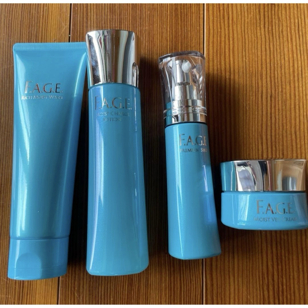 新品未使用 エファージュ 洗顔 化粧水 美容液 乳液 4点セットの通販 by