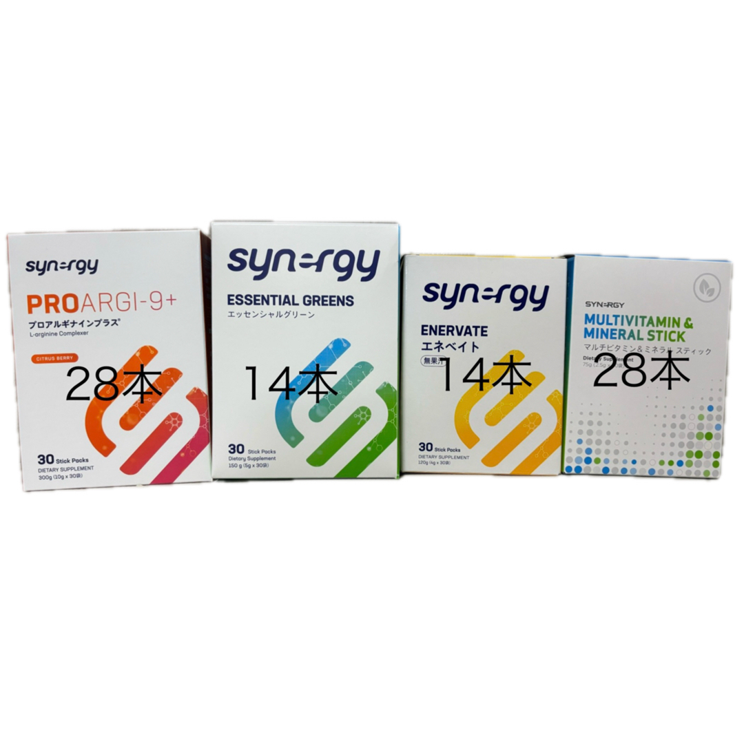 シナジージャパン イージーワンパックジュース4種 【公式通販】