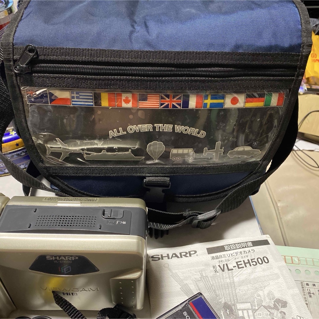 SHARP - SHARP VideoHi8 ビデオカメラ VL-EH500 ⑨の通販 by
