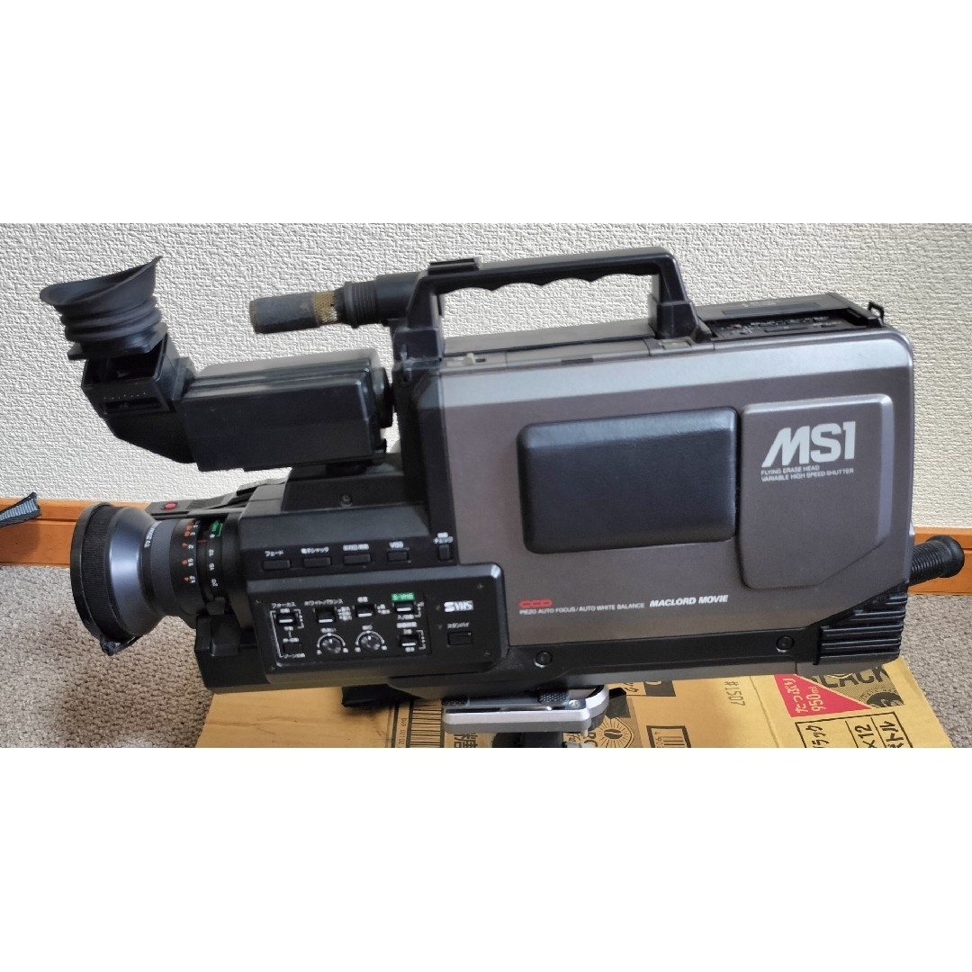 T】National ナショナル ビデオ一体型カメラ【NV‐MS1】 VHS の通販 by