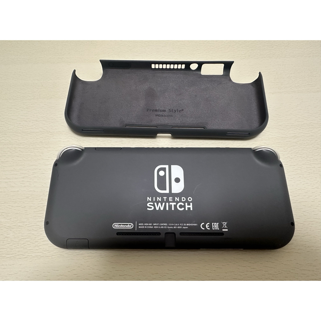Nintendo Switch - Nintendo Switch Lite グレー/カバー付きの通販 by