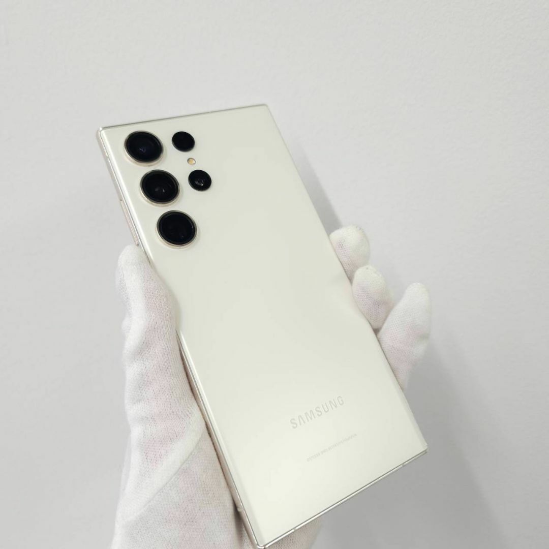 SAMSUNG - Galaxy S23 Ultra 256GB クリーム SIMフリー【良品】の通販