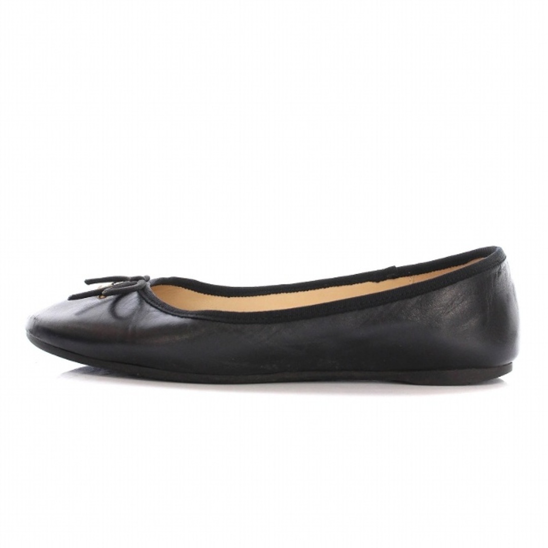 COACH - コーチ COACH バレエシューズ フラット パンプス 5.5C 黒の