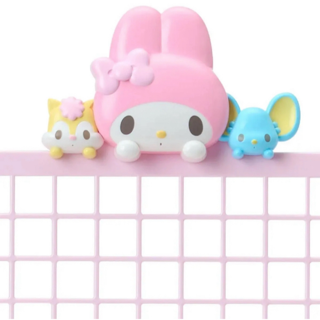 サンリオ - 新品 サンリオ マイメロ メッシュパネル フック付き小物