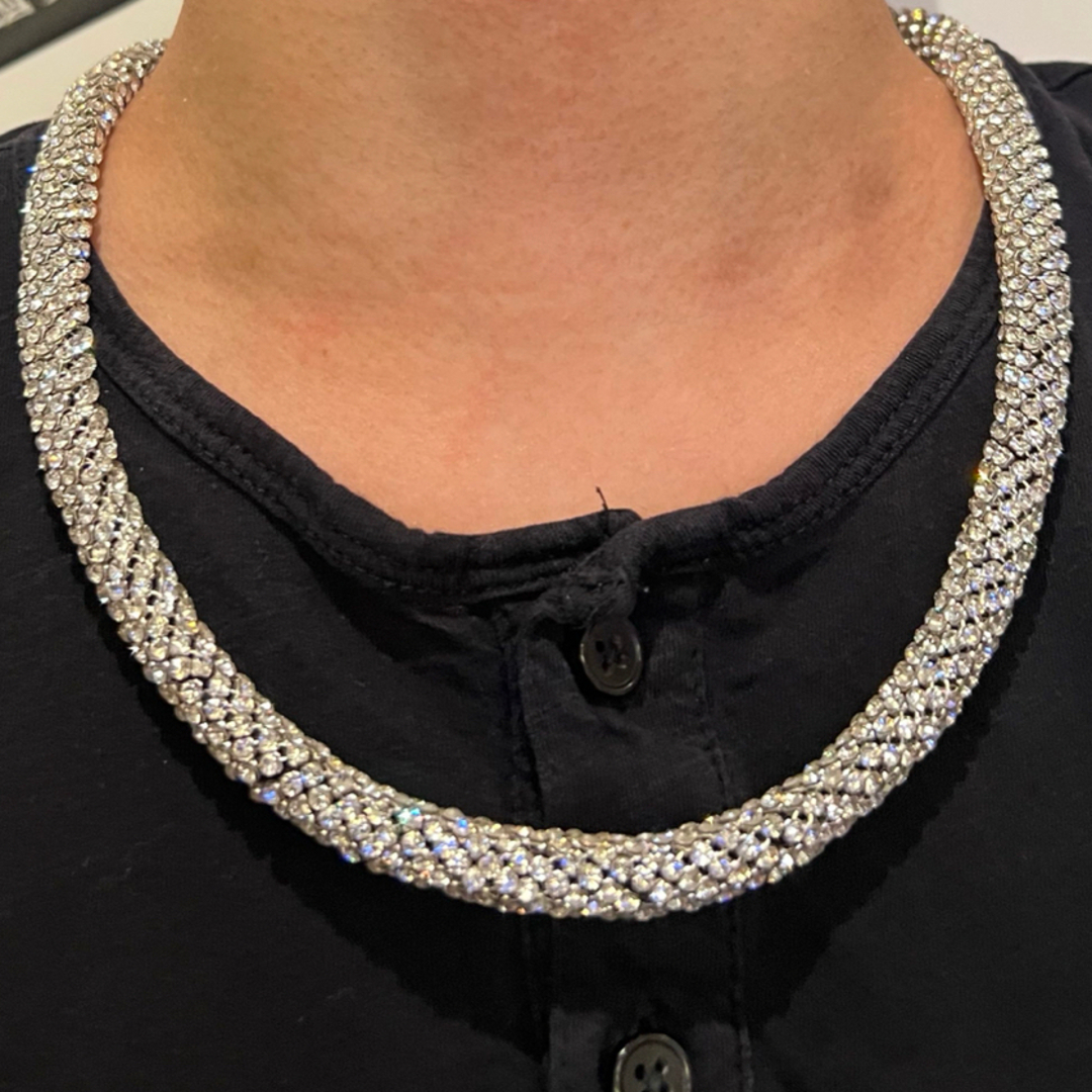 Luv シルバー 12mm ネックレスVARTIX GACKT nezcaの通販 by 💎Jewelry