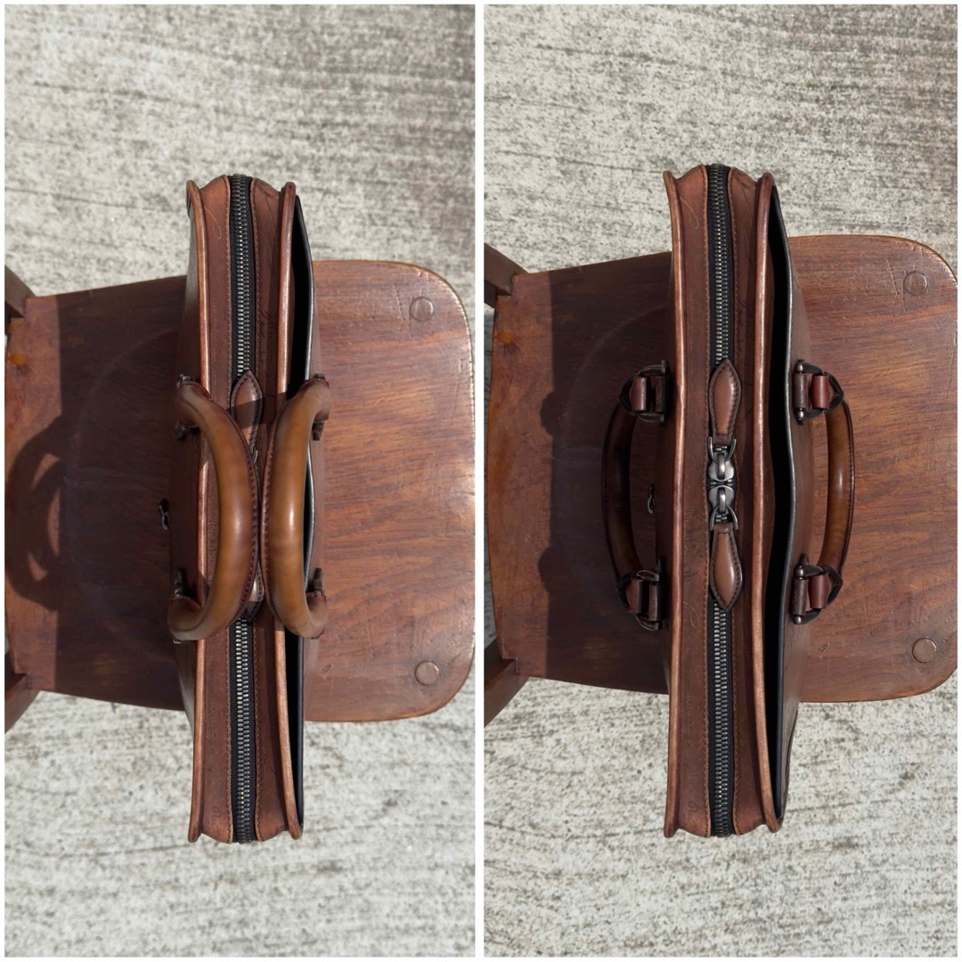 BERLUTI - 定価62.1万円 ベルルッティ アンジュール スクリットレザー