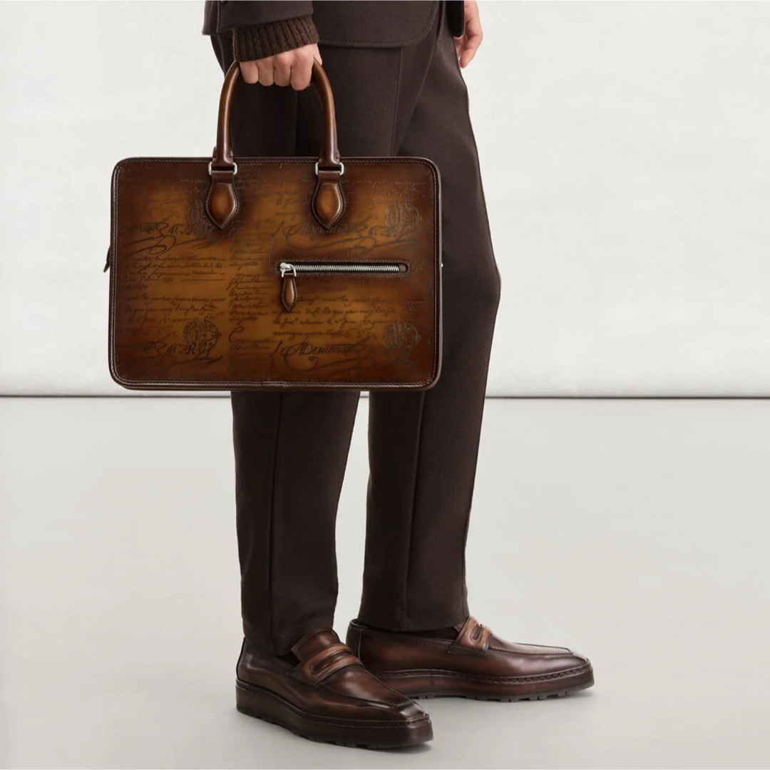 BERLUTI - 定価62.1万円 ベルルッティ アンジュール スクリットレザー