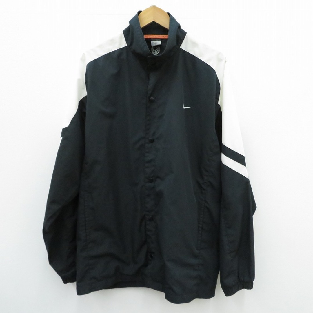 NIKE／ ナイロンジャケット／サイズXXL／ブラック □美品□BLACK COMME