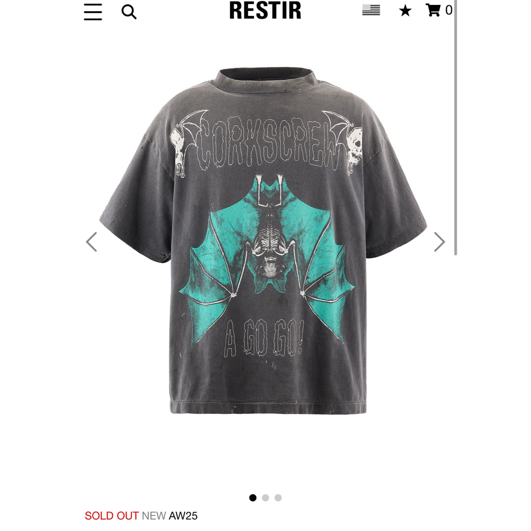 READYMADE - 新品SAINT Mxxxxxx 黒夢 清春KUROYUME CORKSCREWLの通販