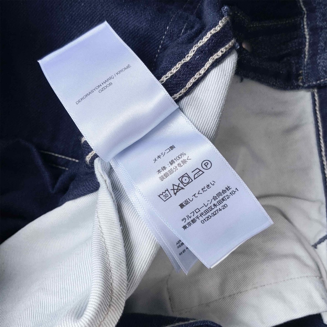 RRL - 25SS RRL ダブルアールエル インディゴ ストライプ