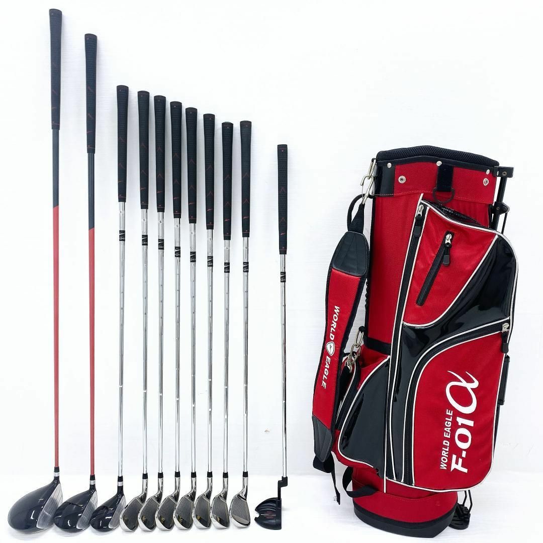 初心者様推奨‼】ワールドイーグル メンズ ゴルフ クラブ 初心者 セット