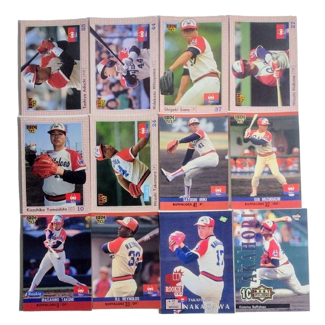 オリックス・バファローズ - ベースボールカード プロ野球 近鉄
