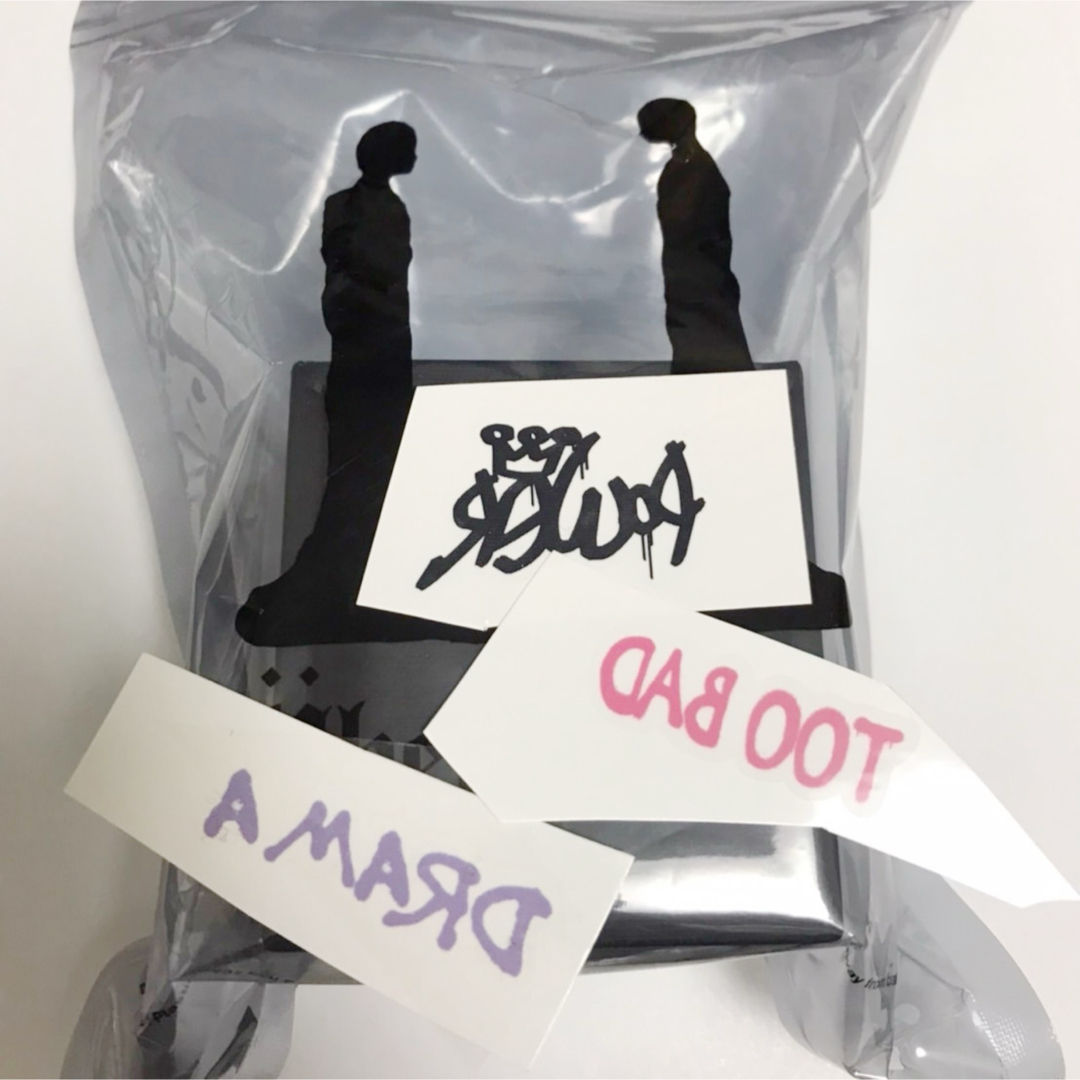 PEACEMINUSONE - G-DRAGON Übermensch シルバーリング タトゥーシール