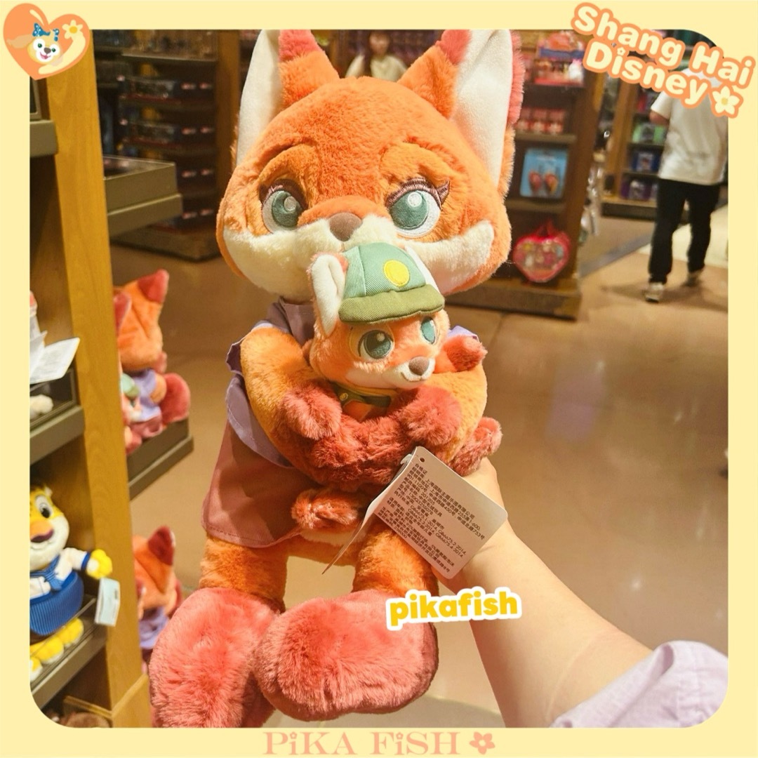 Disney - 【最新☆正規品】ニック ニックの母 ズートピア ぬいぐるみ