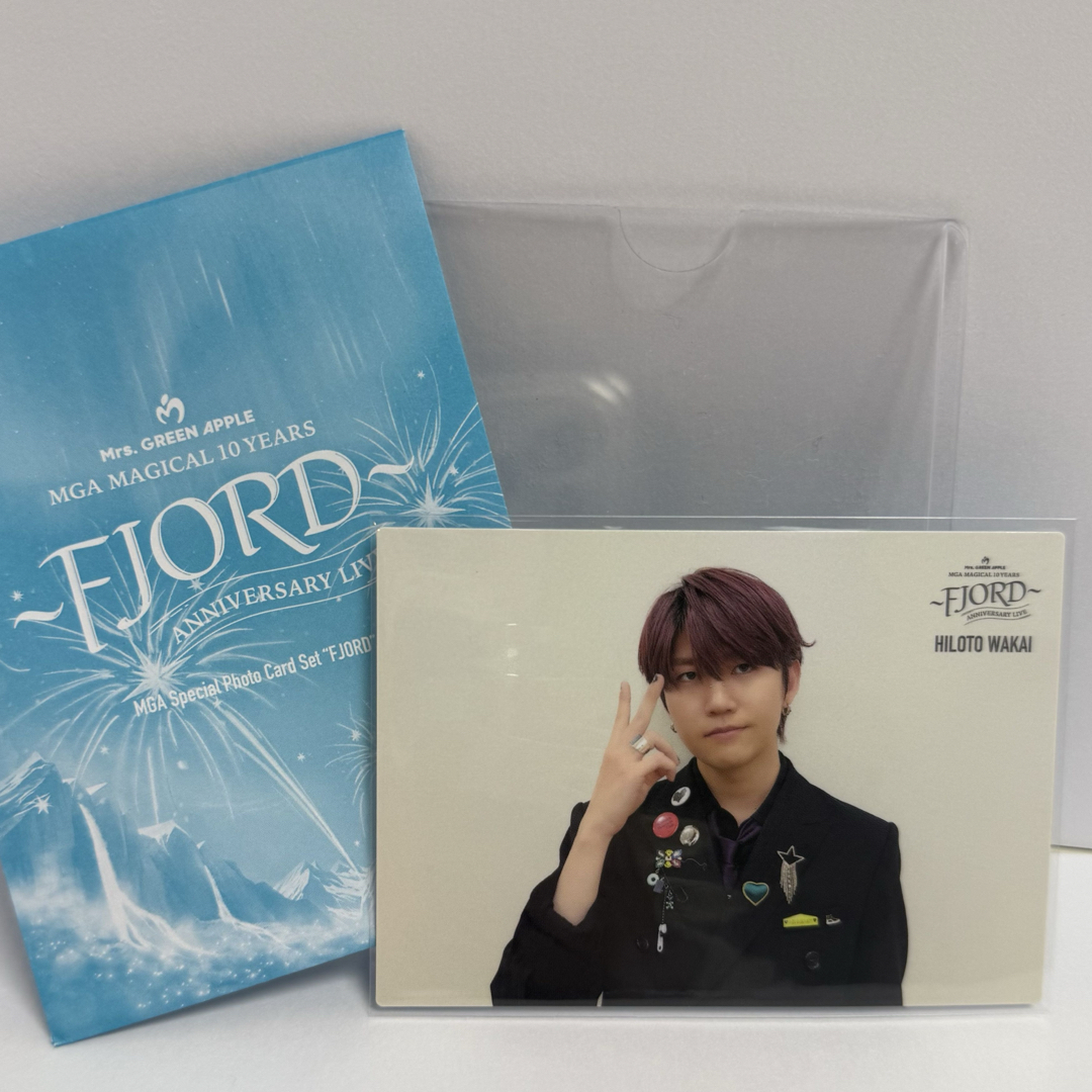 Mrs.GREEN APPLE FJORDフィヨルドフォトカード若井滉斗012の通販 by