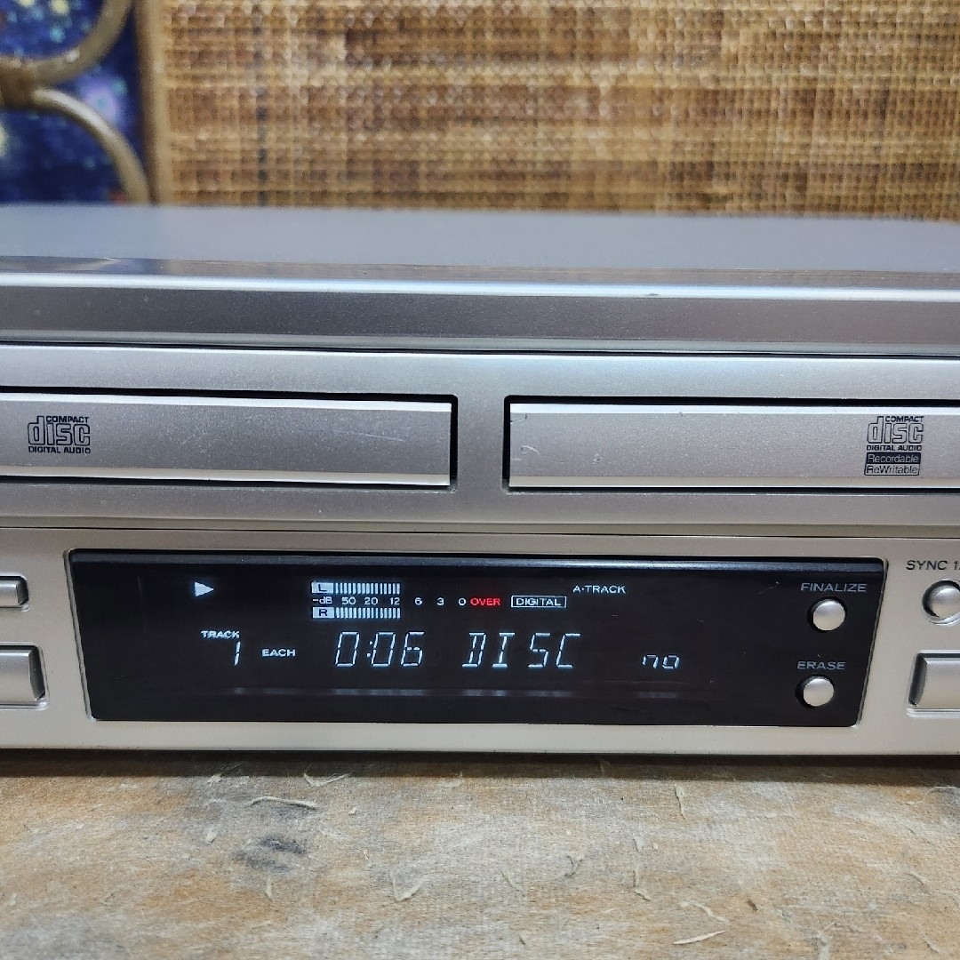 TEAC - 整備済完動品！再生/録音可TEAC CDレコーダーCD-RW280の通販 by