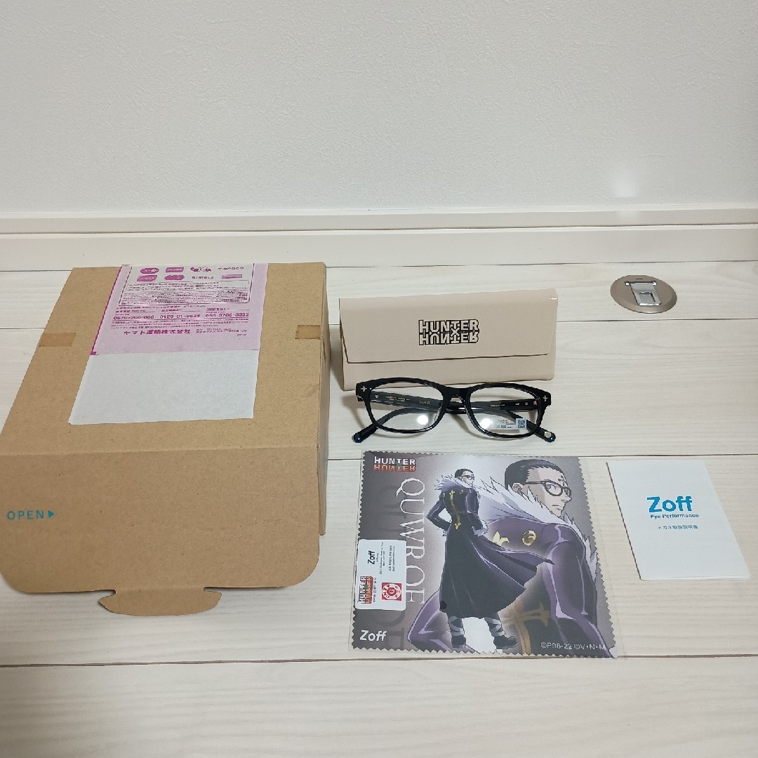 HUNTER×HUNTER ハンターハンター クロロ zoff メガネの通販 by あば's