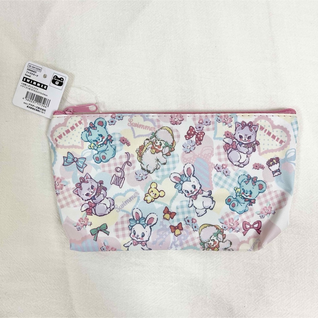SWIMMER - 【新品】swimmer スイマー フナガタポーチ クリアスリムペン