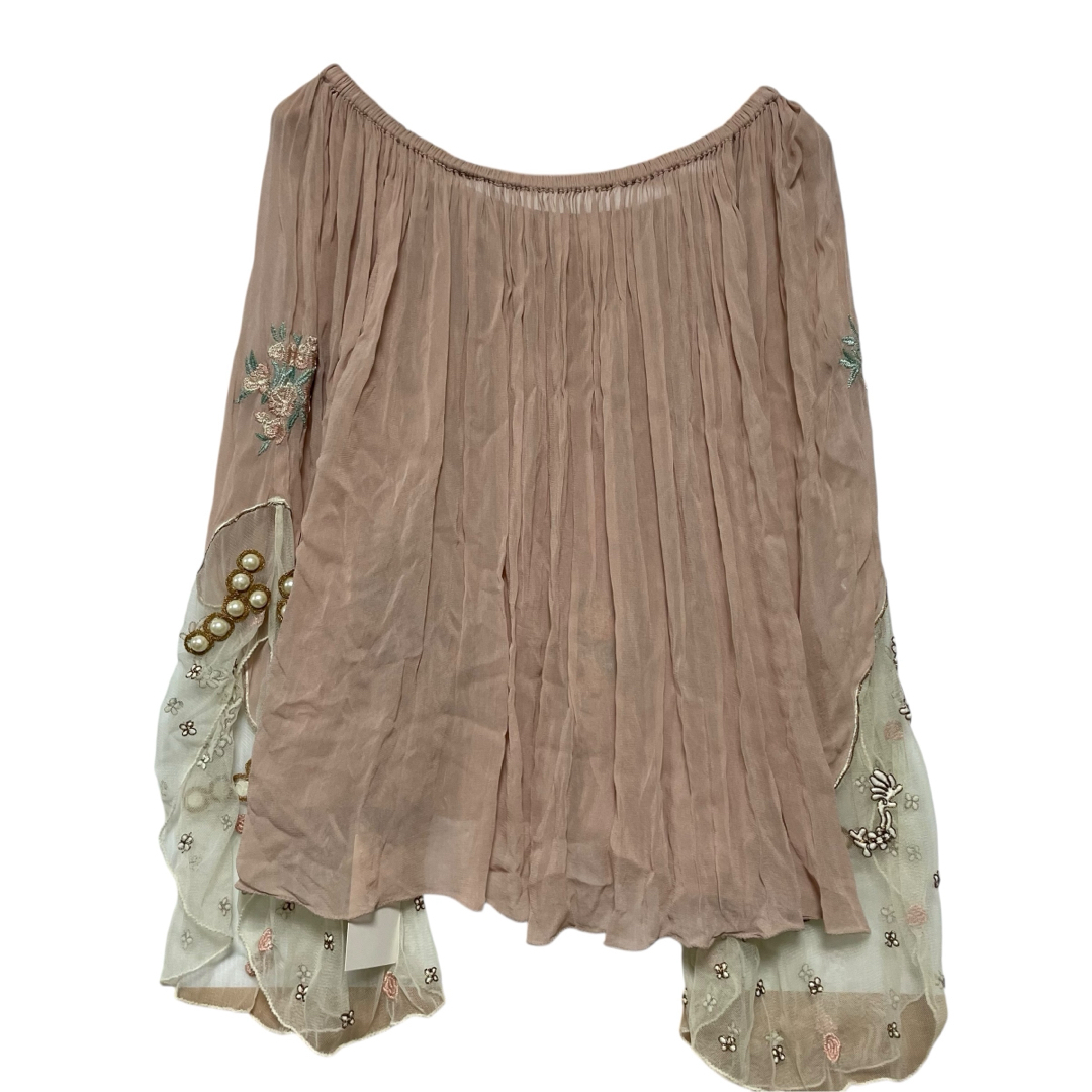 SNIDEL - [新品未使用]snidel スナイデル レース フリル ブラウス