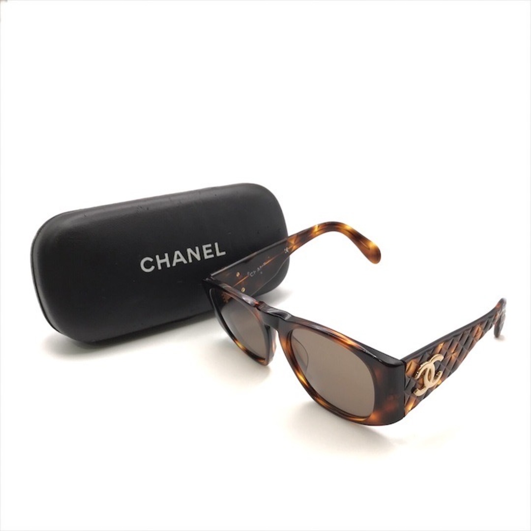 CHANEL - 良品 CHANEL シャネル ココマーク マトラッセ べっ甲調