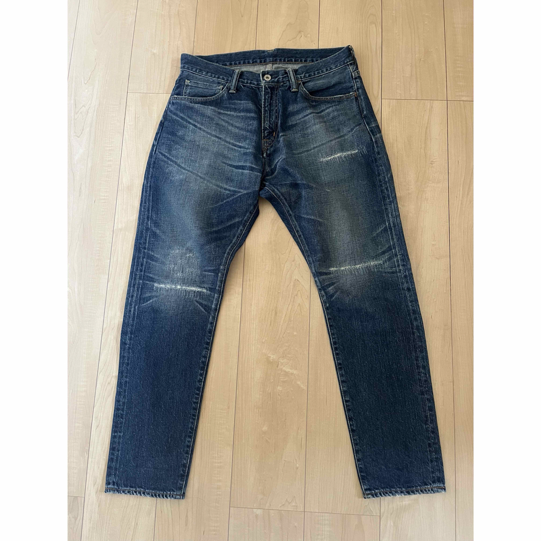 SEQUEL - SEQUEL × FRAGMENT DAMAGE DENIM PANTS Sの通販 by K.N.K.R's
