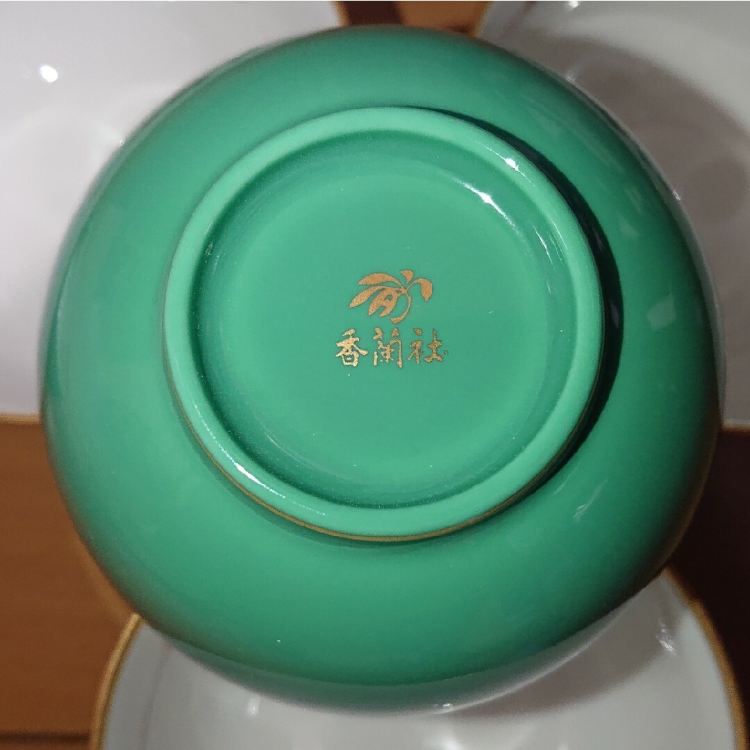 香蘭社 - 香蘭社 湯呑み・茶托 5客セットの通販 by ゆなぎん's shop