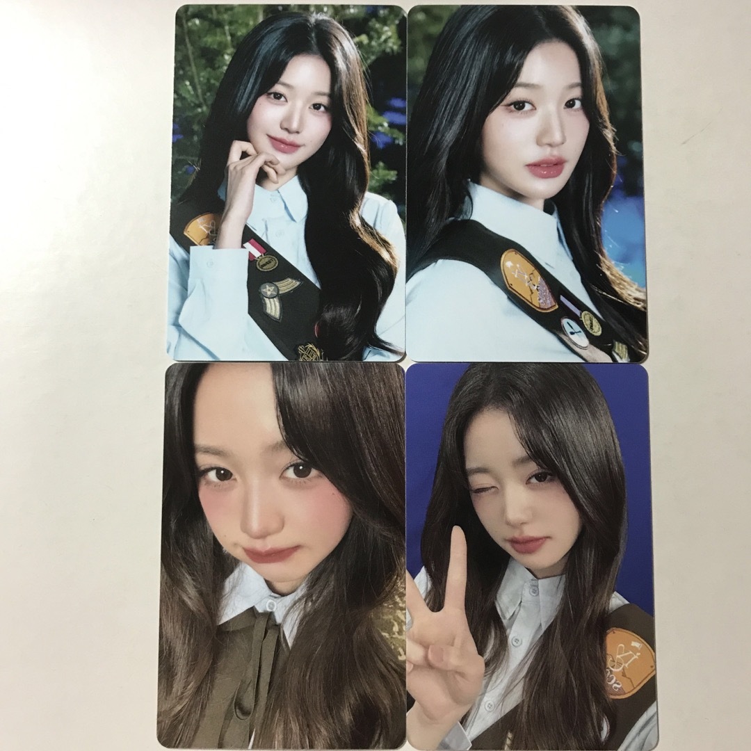 IVE SCOUT トレカ ウォニョン 4枚の通販 by よう｜ラクマ