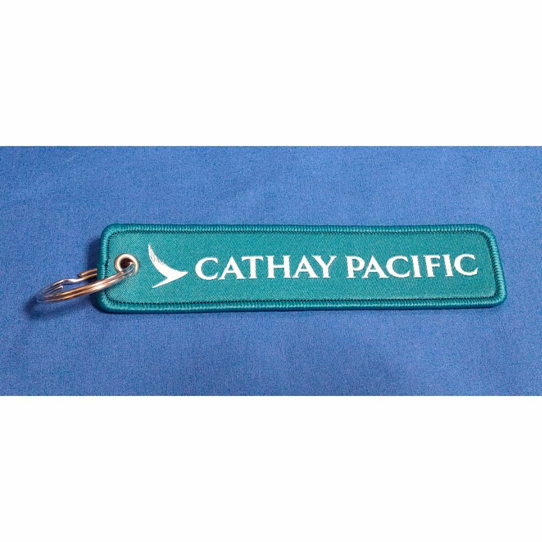 キャセイパシフィック航空☆ロゴ入りフライトタグ CATHAY PACIFICの