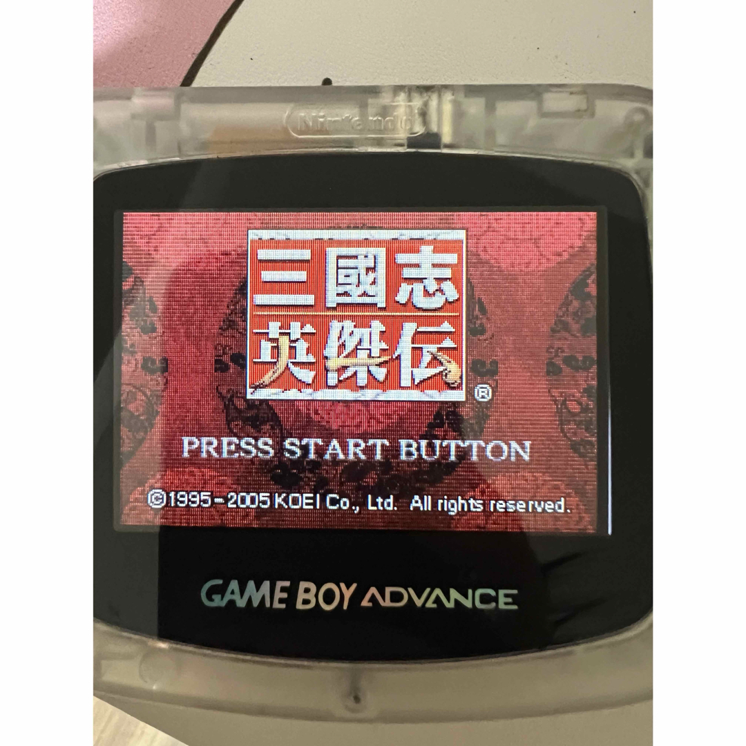 S*A様 三國志英傑伝 ゲームボーイアドバンス 三国志英傑伝