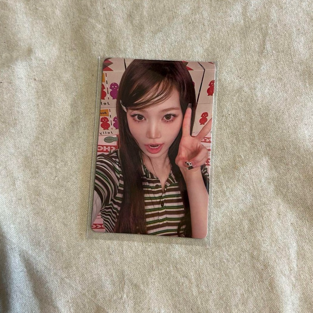 idle 中華 idoustage ラキドロ 特典トレカ 5枚セット A txt 中国