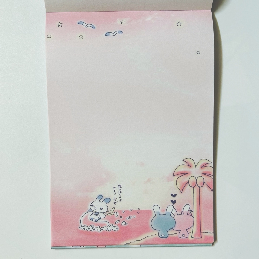 サンエックス - うさうさリゾート メモ帳の通販 by 少しずつ出品中