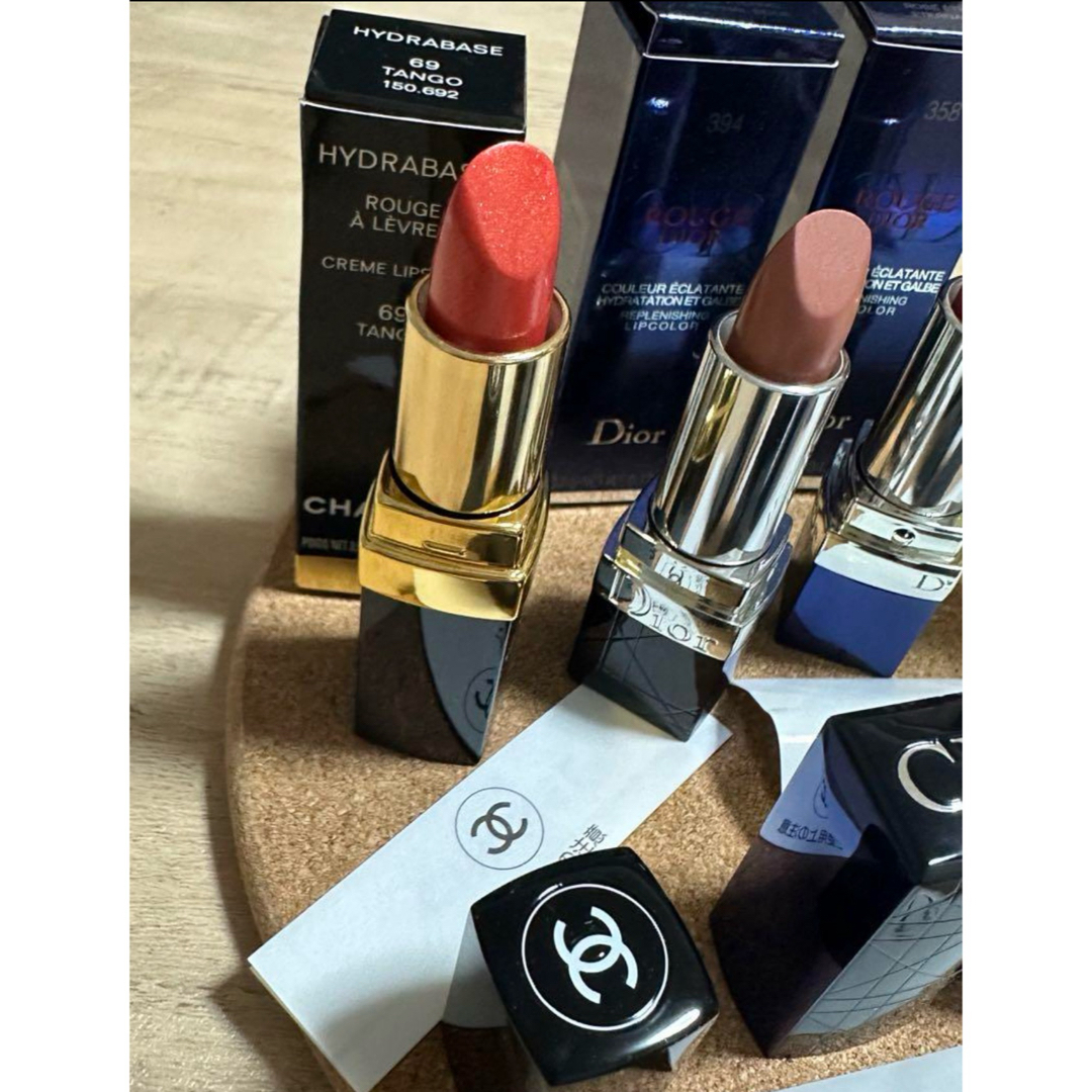 CHANEL - 未使用 4点 シャネル ディオール 口紅 ルージュの通販 by