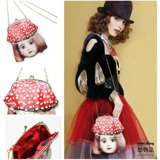 AHCAHCUM.muchacha - あちゃちゅむムチャチャ capi レザーバッグ 陶器