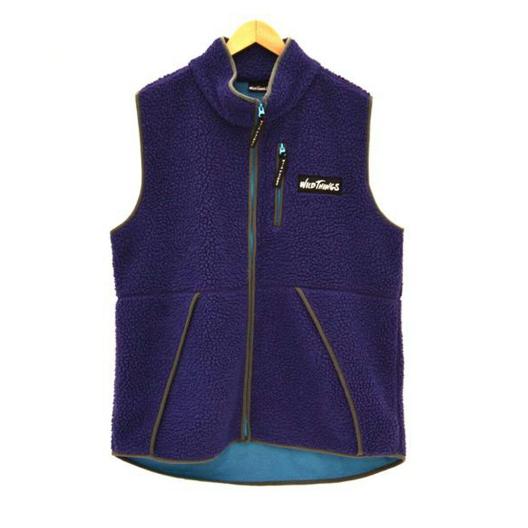WILDTHINGS - WILD THINGS ワイルドシングス/フリースベスト/Bランク