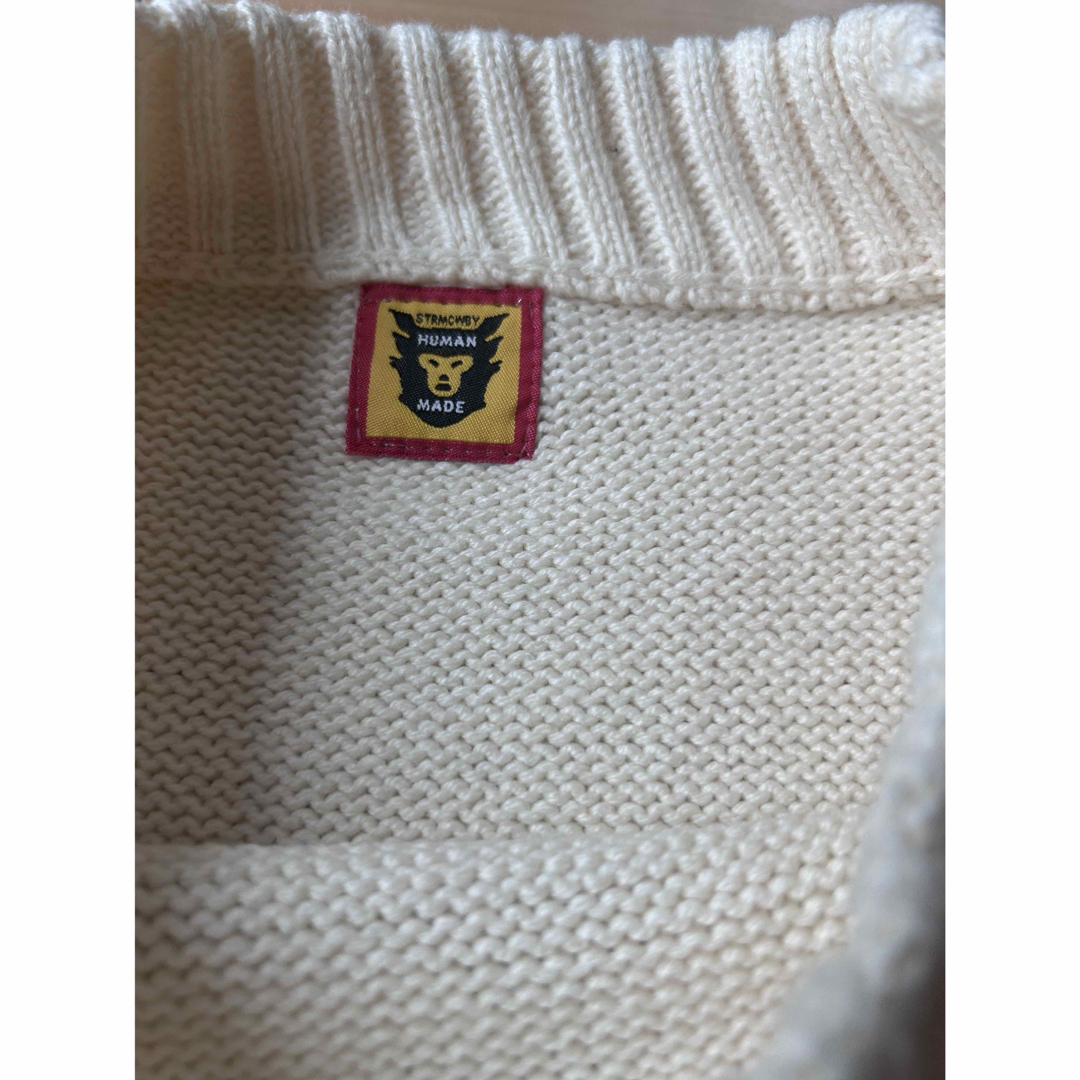 HUMAN MADE - HUMAN MADE 犬刺繍オーバーサイズニットの通販 by ラミー