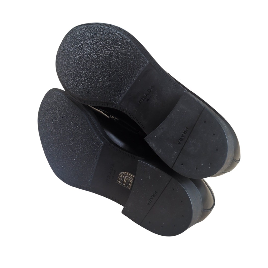 PRADA - 【未使用】PRADA フリンジ タッセル ペニーローファーの通販