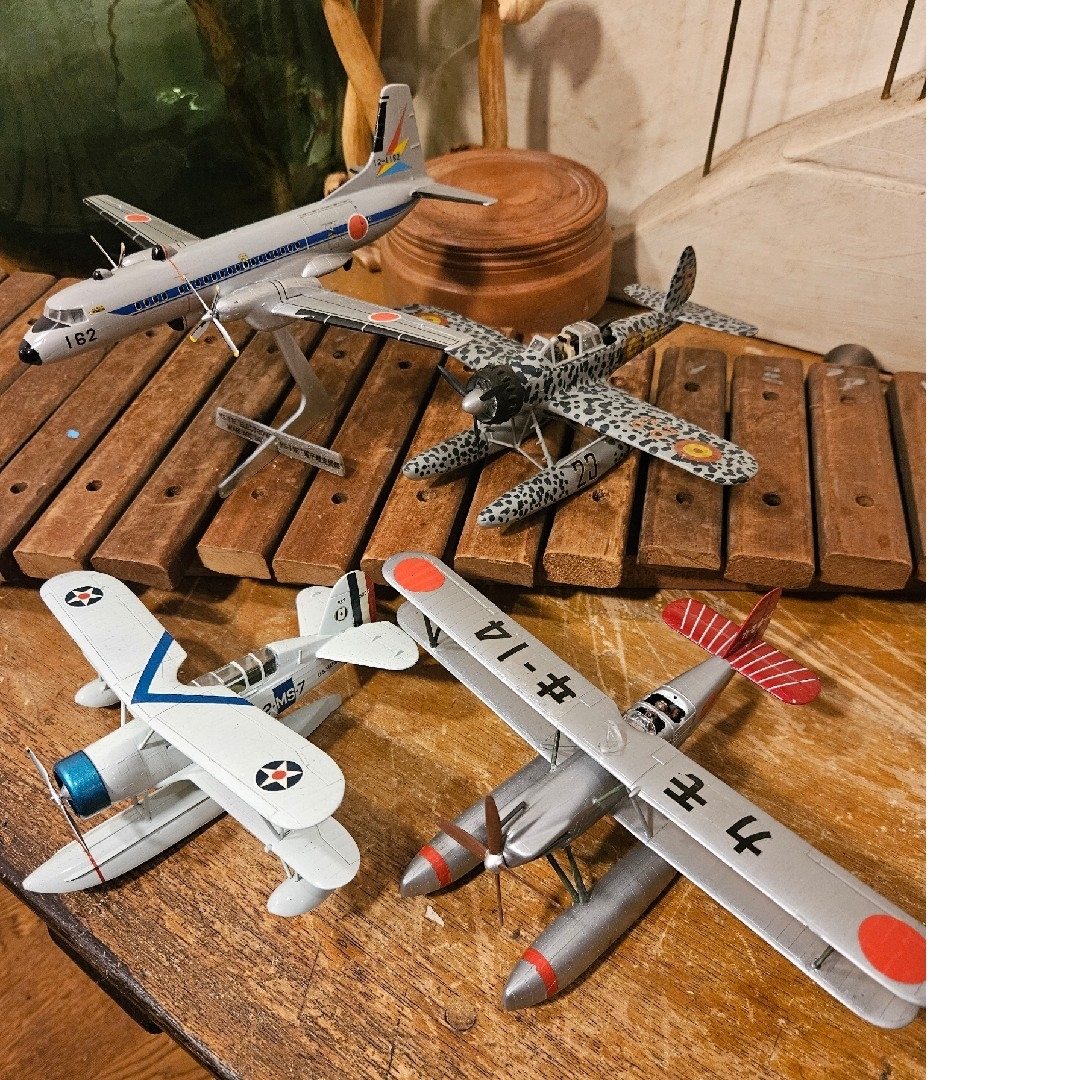 飛行機 戦闘機 模型 プラモデル 航空自衛隊 水上 ドイツ 日本軍 昭和