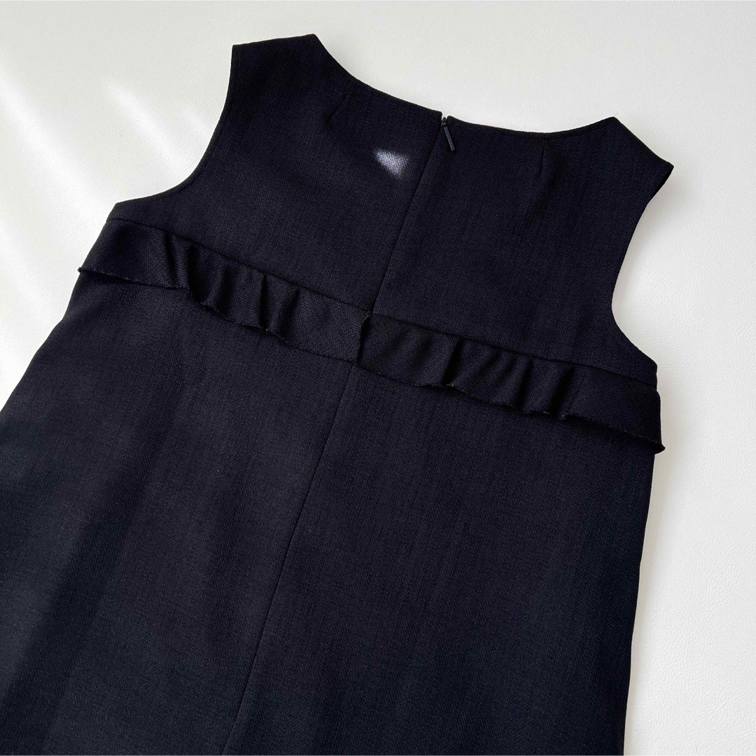 良品 Rene ルネ Aラインワンピース サイドフリル バックフリル