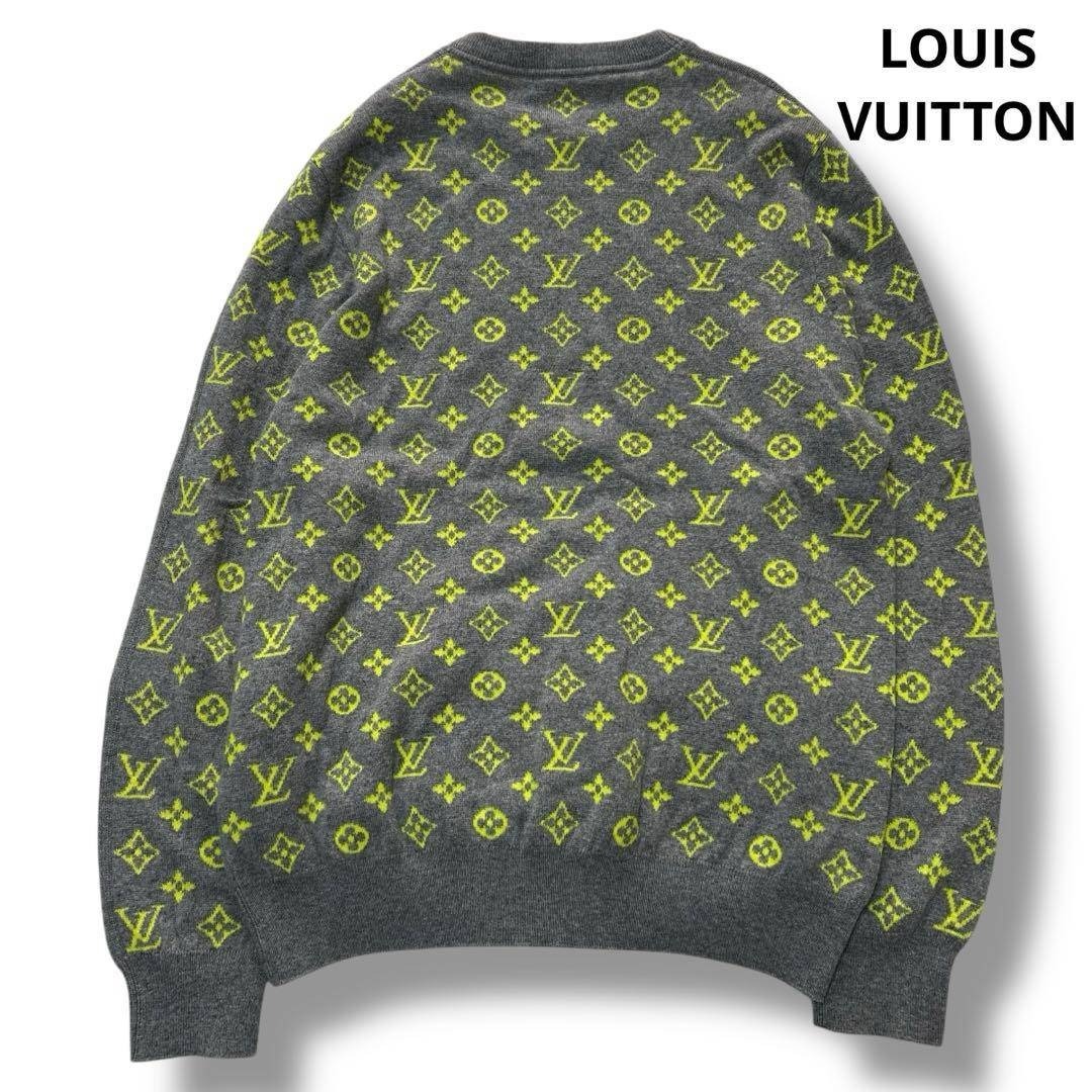 LOUIS VUITTON - 【美品】ルイヴィトン ニット セーター モノグラム