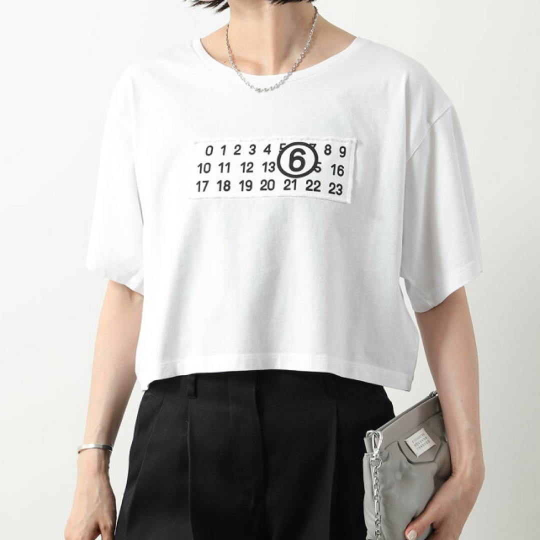 MM6 KIDS maison margiela kids クロップドTシャツ
