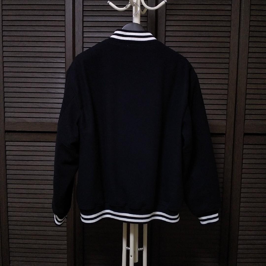キムタク私物 同型同色 love ear art 50着限定スタジャン黒 XL の通販