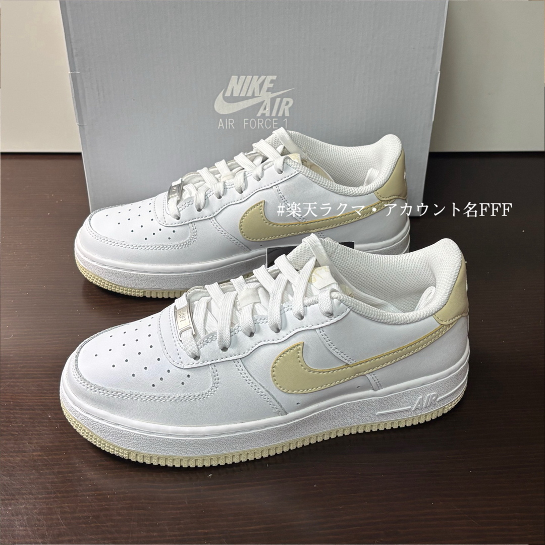 NIKE - 【新品23.5cm】NIKE｜エアフォース1GS｜ホワイト/ライト