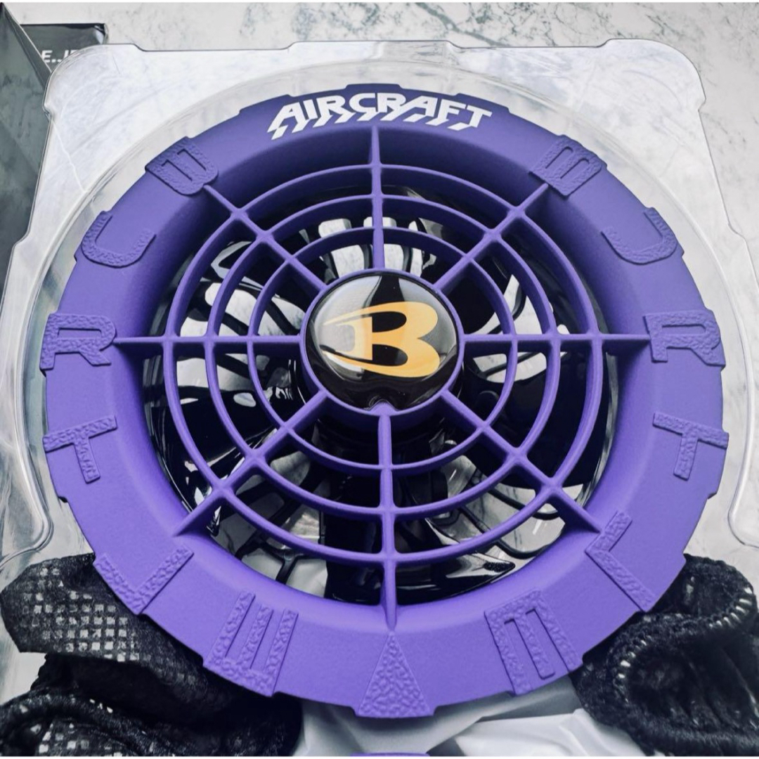 BURTLE - 完売 新品未使用 バートル ファン ジェットパープル AC08-2