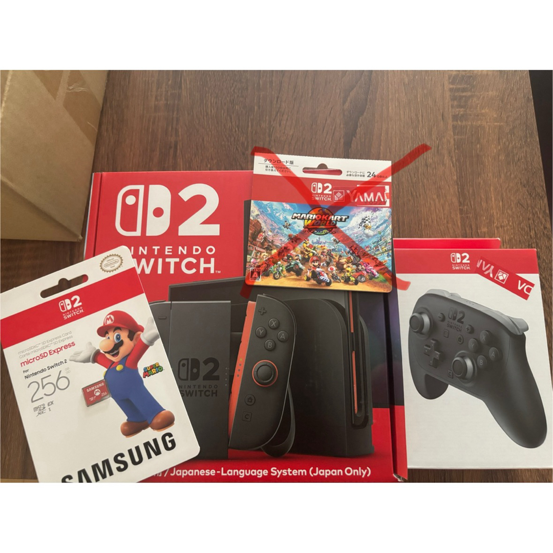 Switch 本体 プロコン2つ SDカード セットで 超美品 Nintendo Switch