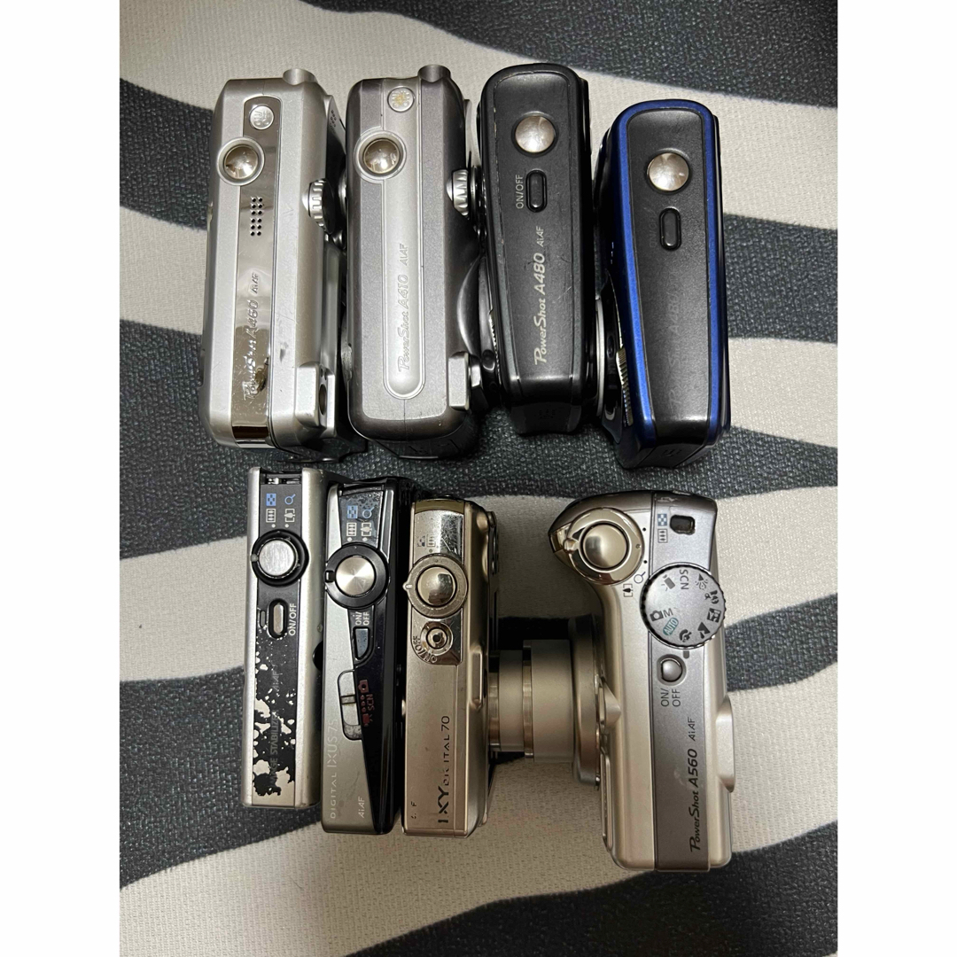Canon キャノン デジタルカメラ 8台 動作未確認 ジャンク 修理用①