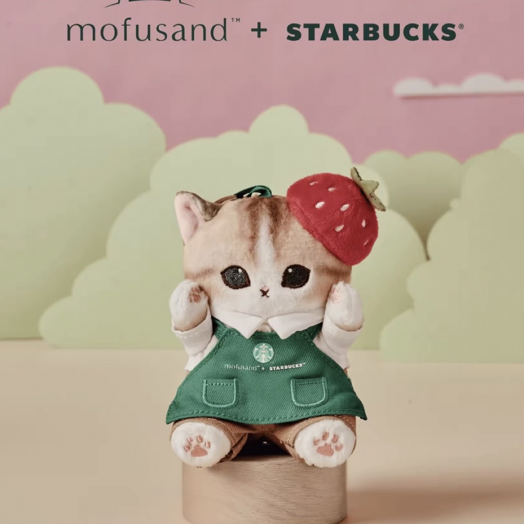 mofusand starbucks ぬいぐるみ モフサンド スタバ Mofusand Starbucks