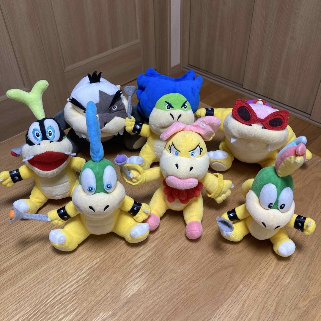 スーパーマリオ コクッパ 7人衆 ぬいぐるみの通販 by ララ's shop｜ラクマ